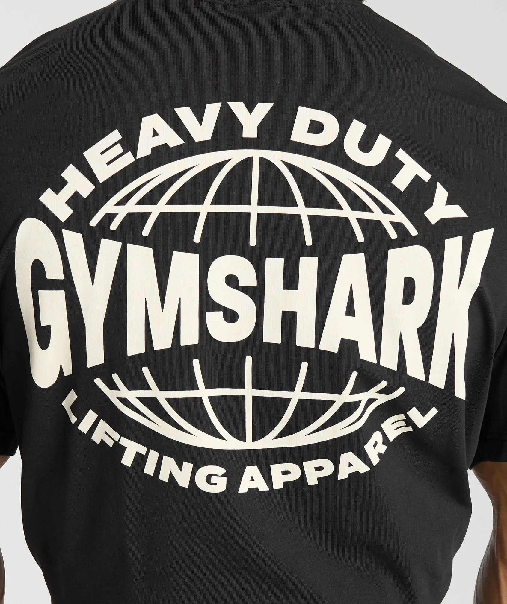 Gymshark Heavy Duty Apparel T-Shirt - Black sold by Gymshark product image thumbnail 5
