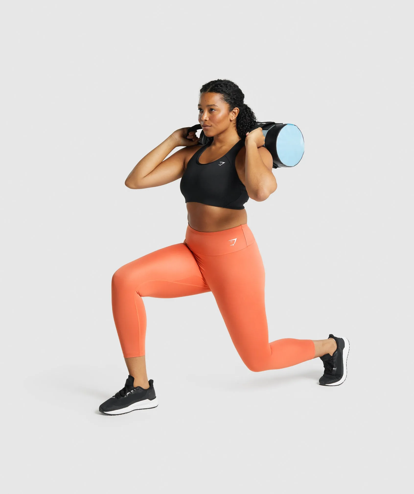 Gymshark Training 7/8 Leggings - Orange sold by Gymshark product image thumbnail 4