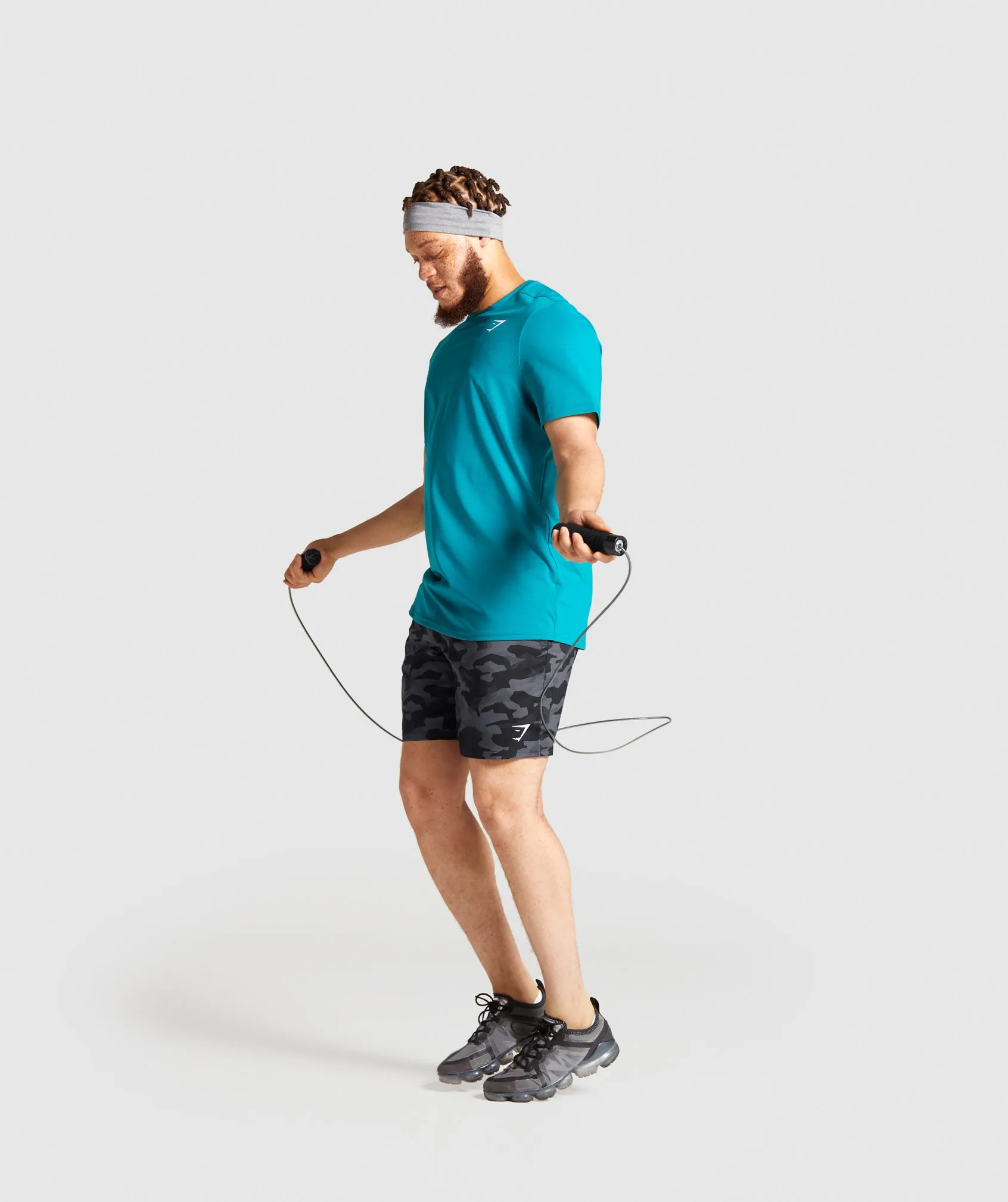 Gymshark Arrival T-Shirt - Teal sold by Gymshark product image thumbnail 4