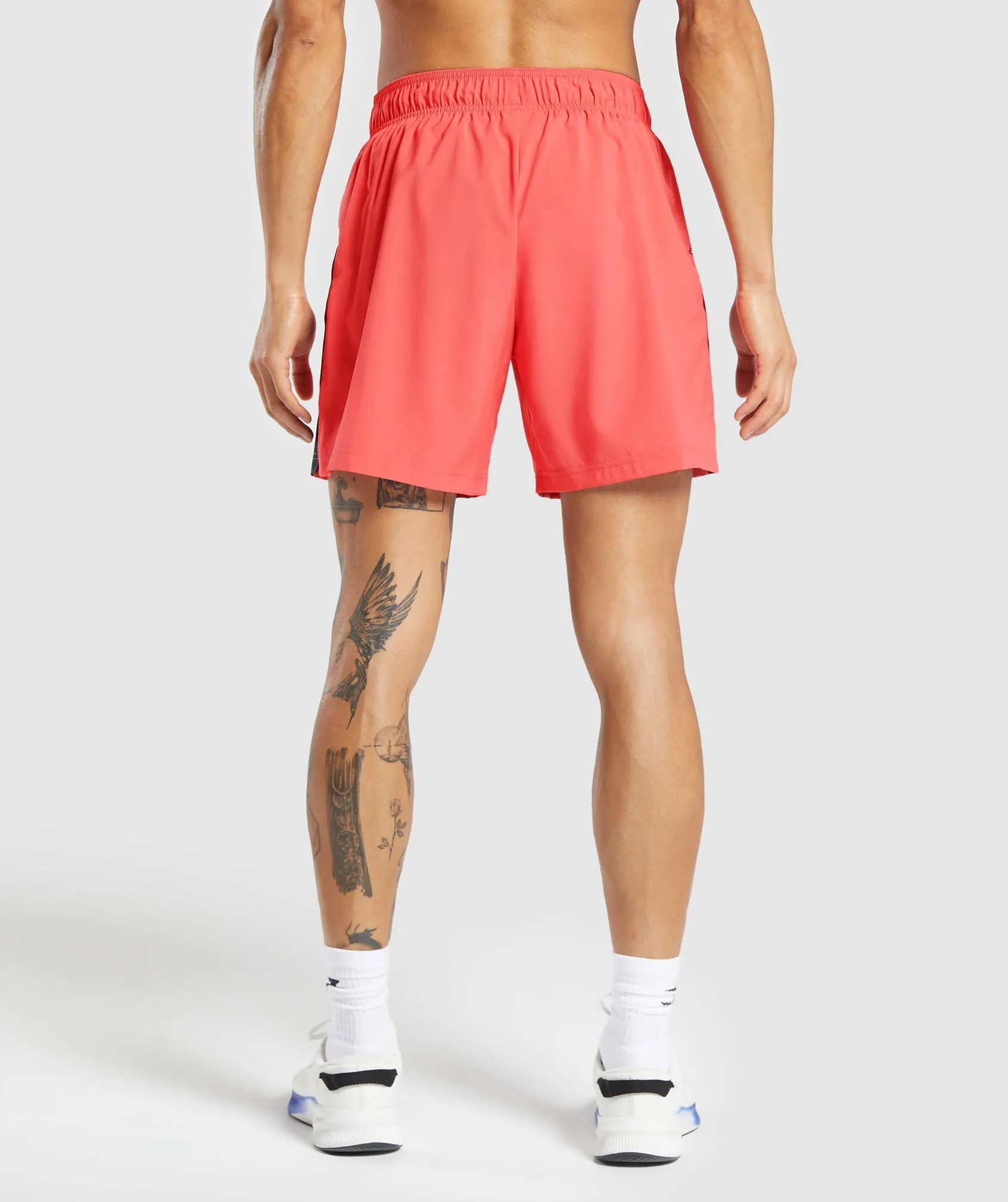 Gymshark Sport 7" Shorts - Tropical Pink/Black sold by Gymshark product image thumbnail 3