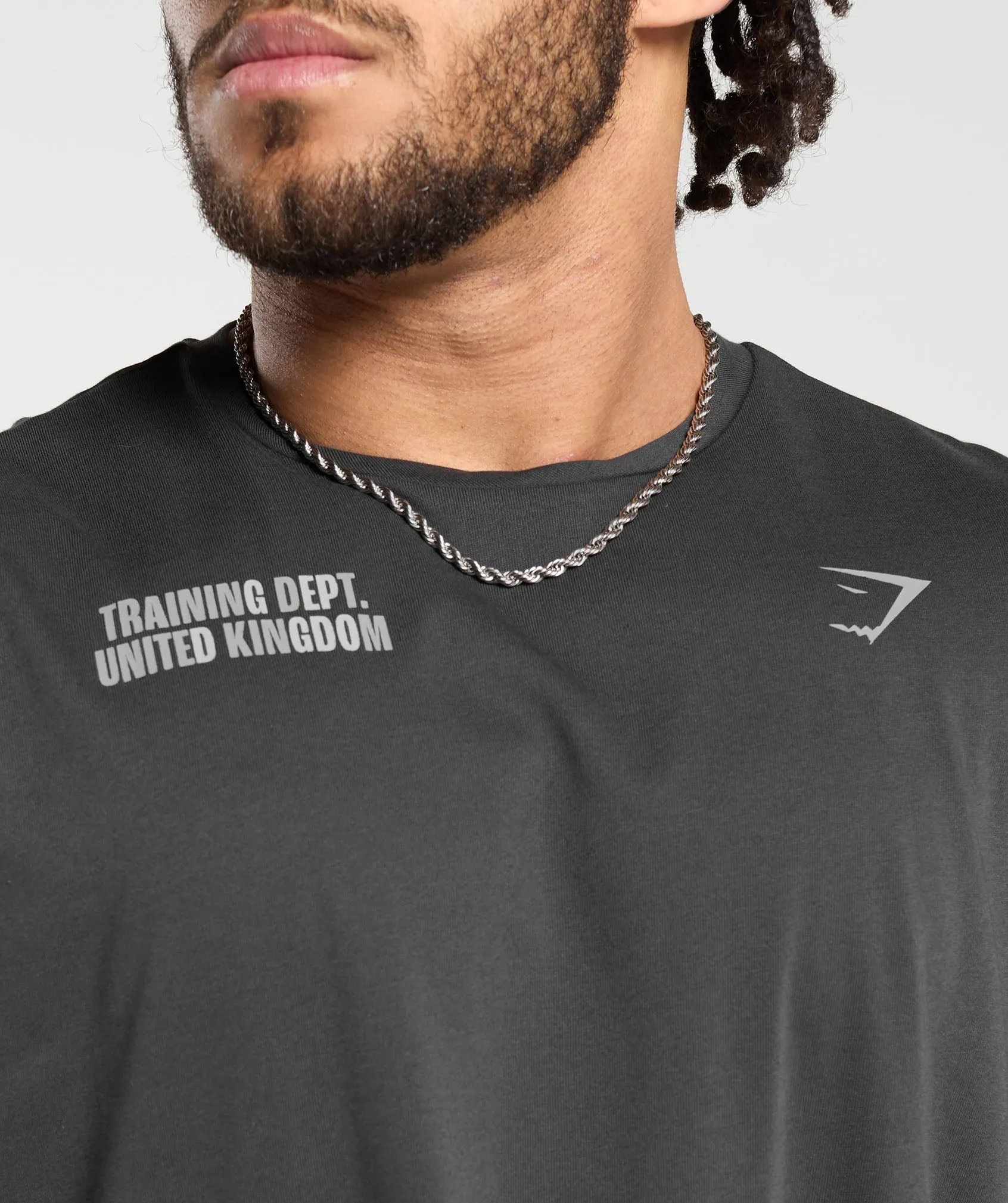 Gymshark Training Dept. UK Cut Off Tank - Asphalt Grey sold by Gymshark product image thumbnail 5