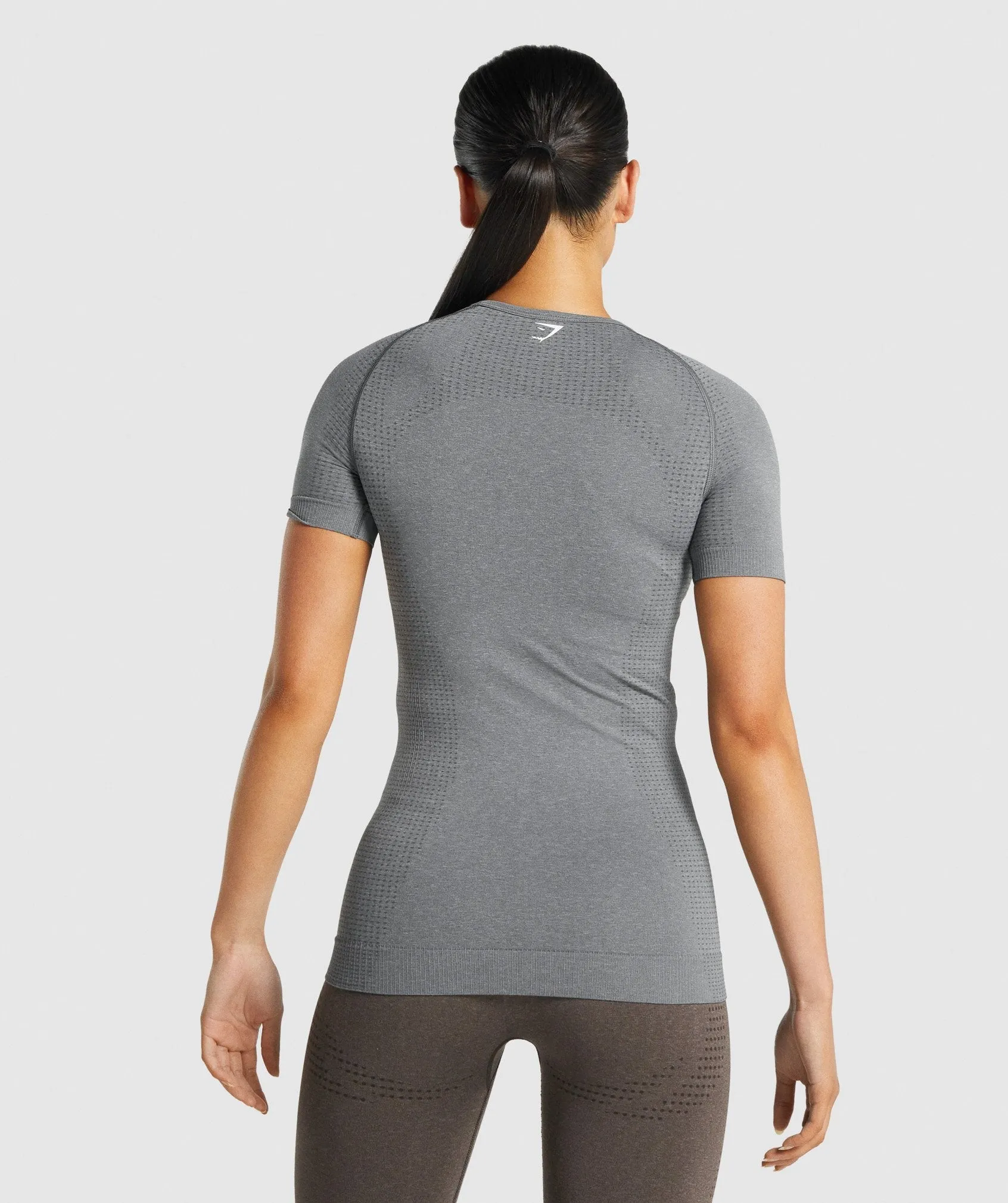 Gymshark Vital Seamless 2.0 T-Shirt - Smokey Grey Marl sold by Gymshark product image thumbnail 2