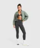 Gymshark Elevate Fleece Mid Jacket - Unit Green sold by Gymshark
