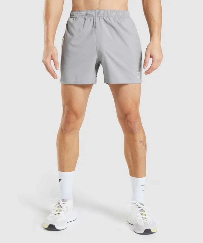 Gymshark Arrival 5" Shorts - Smokey Grey sold by Gymshark