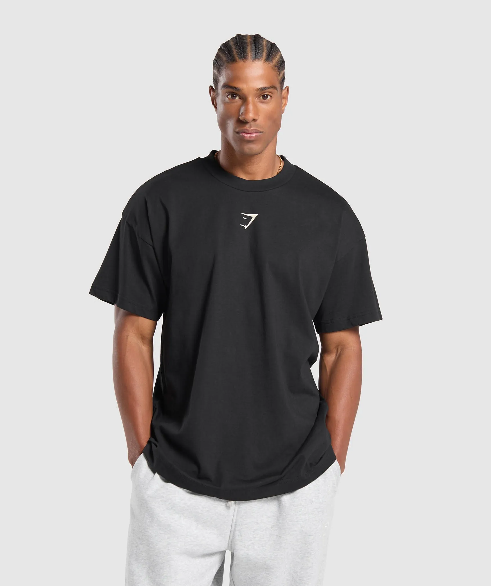 Gymshark British Lifting Goods Graphic T-Shirt - Black sold by Gymshark product image thumbnail 2