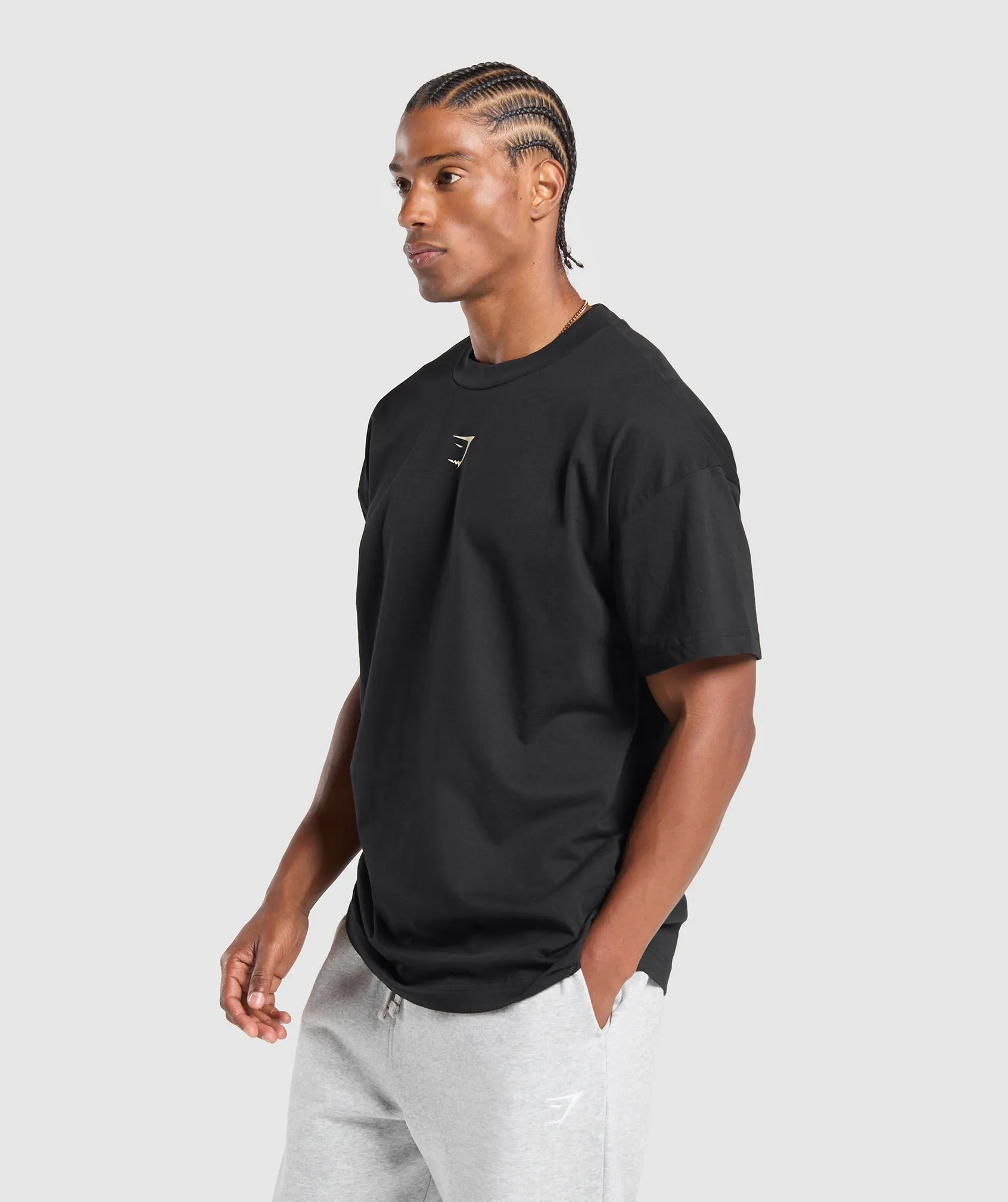 Gymshark British Lifting Goods Graphic T-Shirt - Black sold by Gymshark product image thumbnail 3