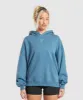 Gymshark Sets On The Beach Hoodie - Faded Blue sold by Gymshark