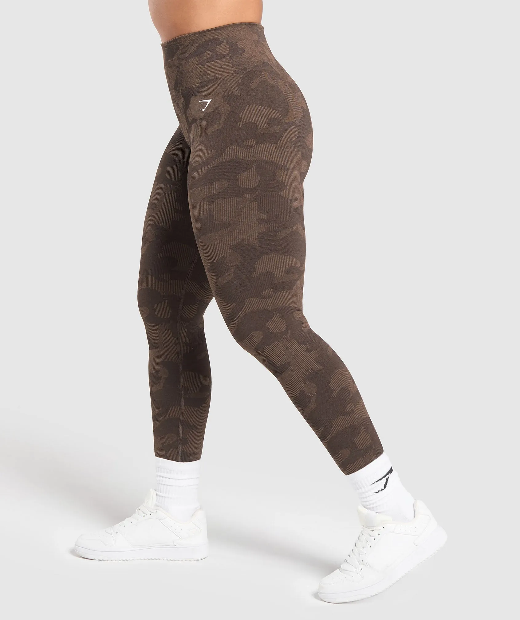 Gymshark Adapt Camo Seamless Leggings - Deep Brown/ Soul Brown sold by Gymshark product image thumbnail 3