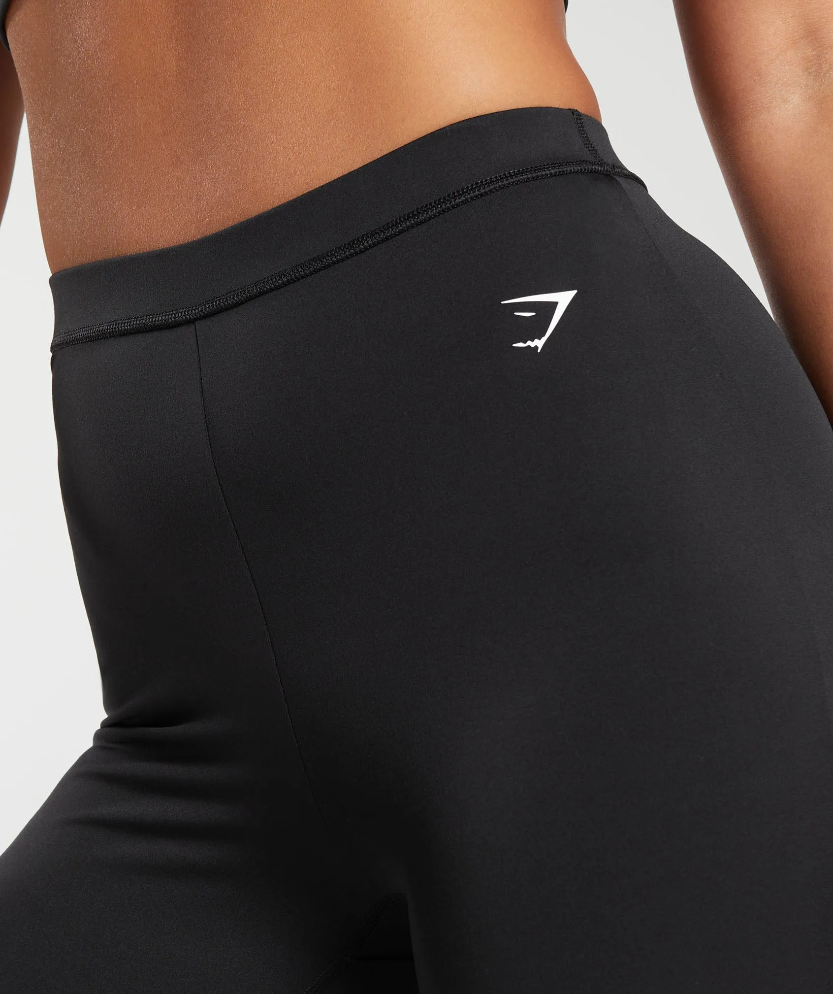 Gymshark Everyday Regular Flared Leggings - Black sold by Gymshark product image thumbnail 5