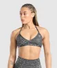 Gymshark Power X Minimal Sports Bra - Dark Grey sold by Gymshark