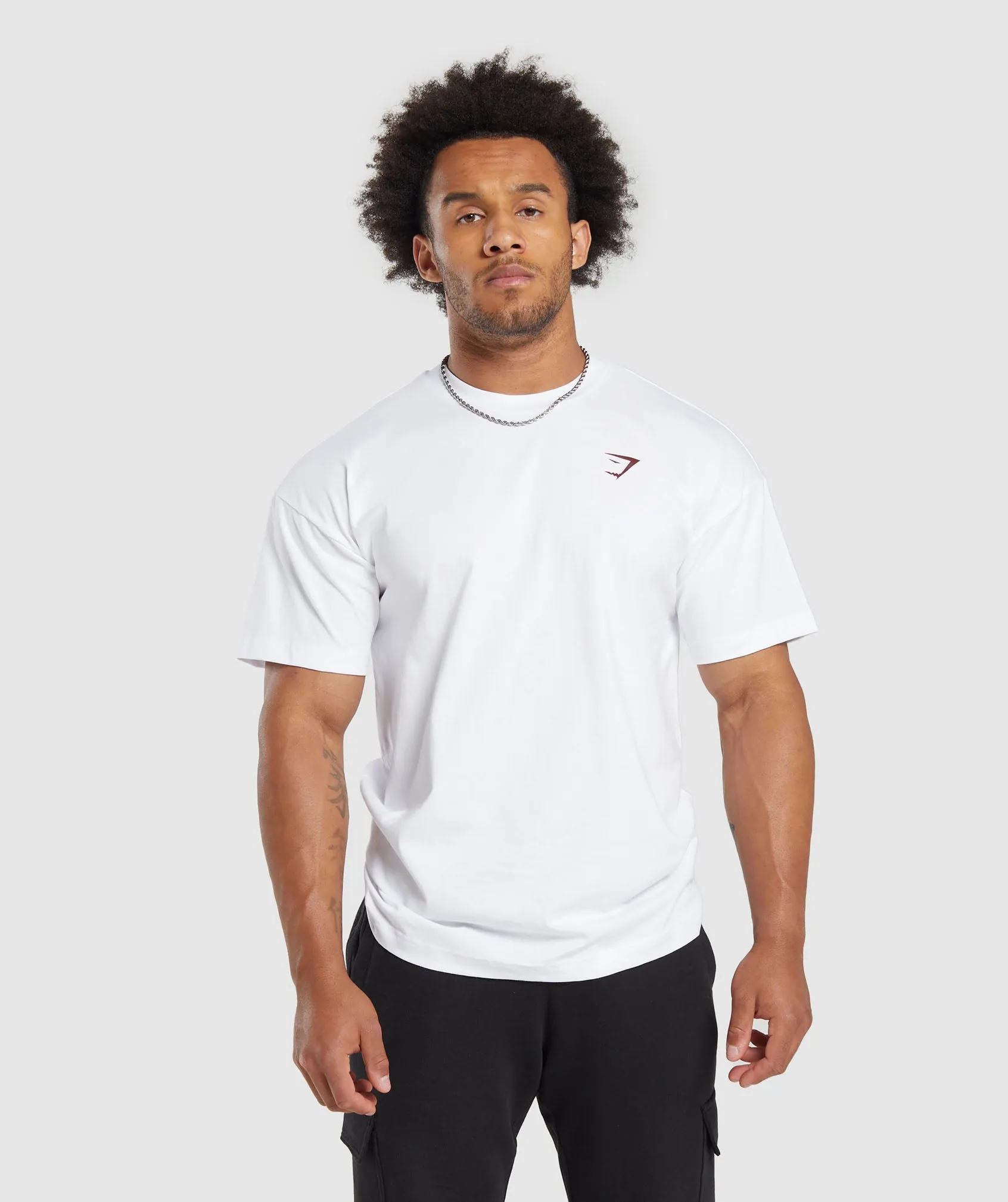 Gymshark Weightlifting Club T-Shirt - White sold by Gymshark product image thumbnail 2