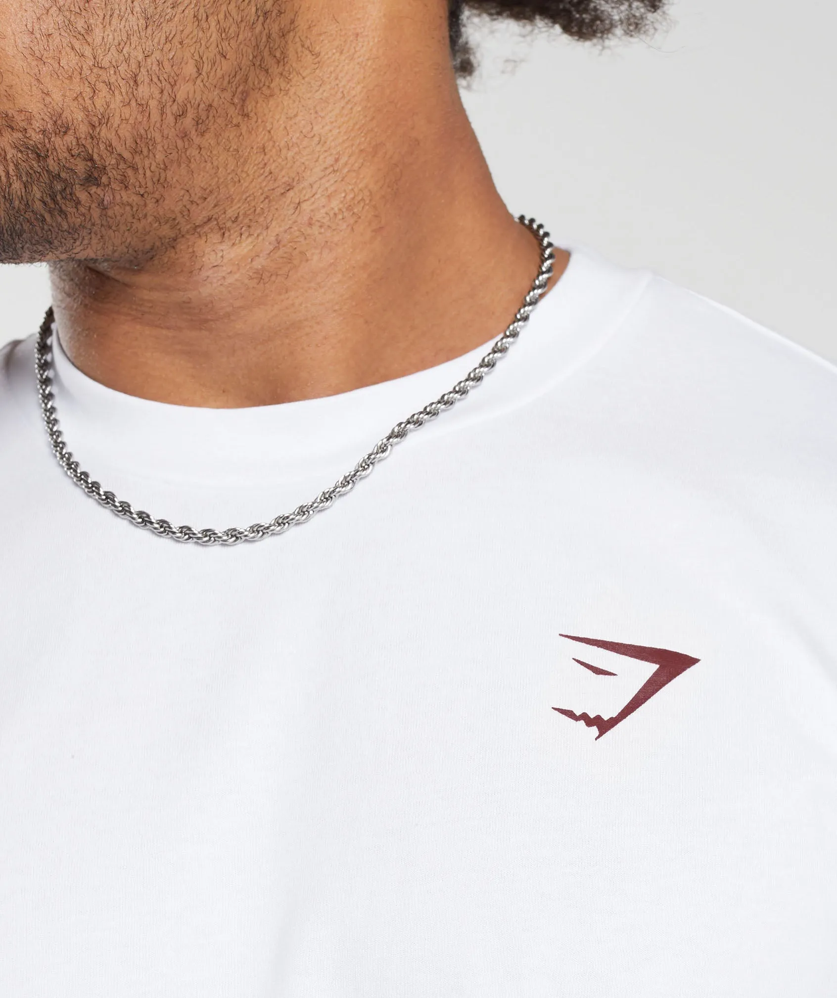 Gymshark Weightlifting Club T-Shirt - White sold by Gymshark product image thumbnail 5