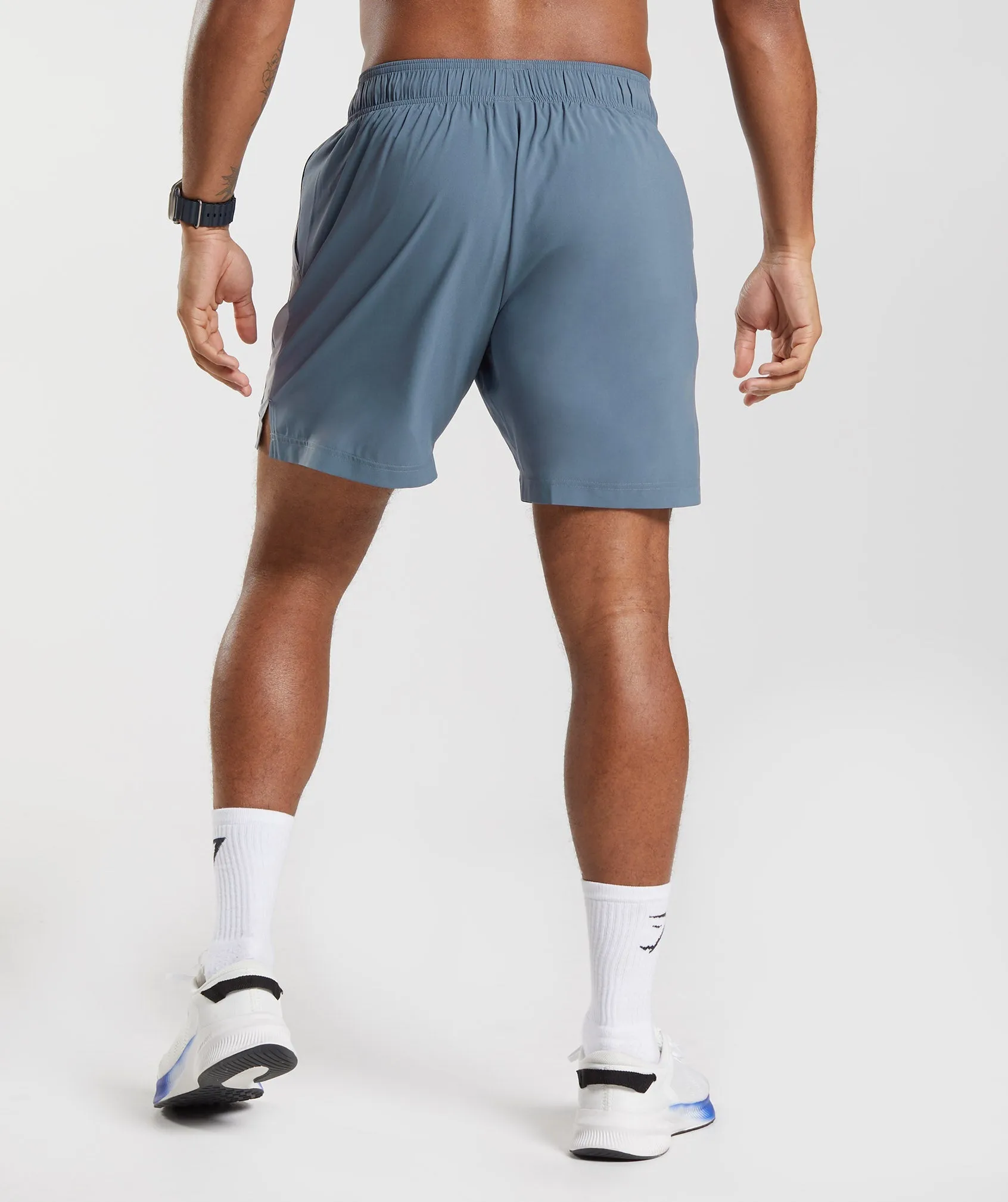 Gymshark Sport Shorts - Evening Blue/Drift Grey sold by Gymshark product image thumbnail 2