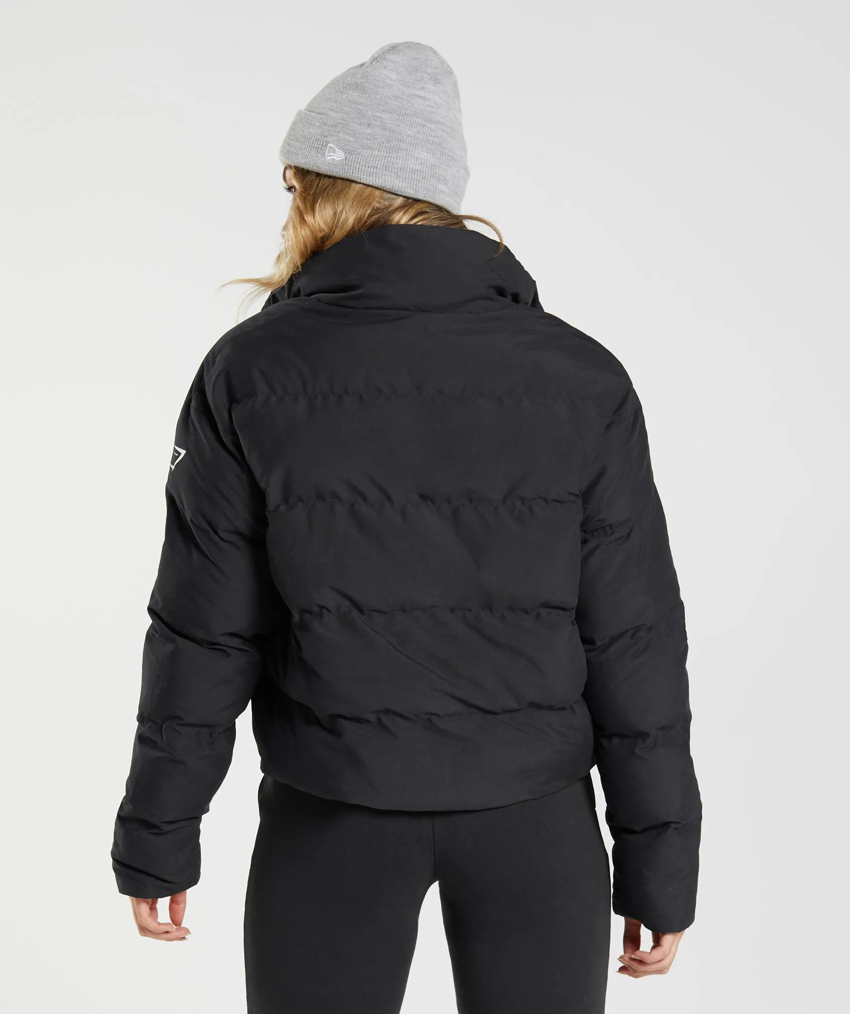 Gymshark Puffer Jacket - Black sold by Gymshark product image thumbnail 3
