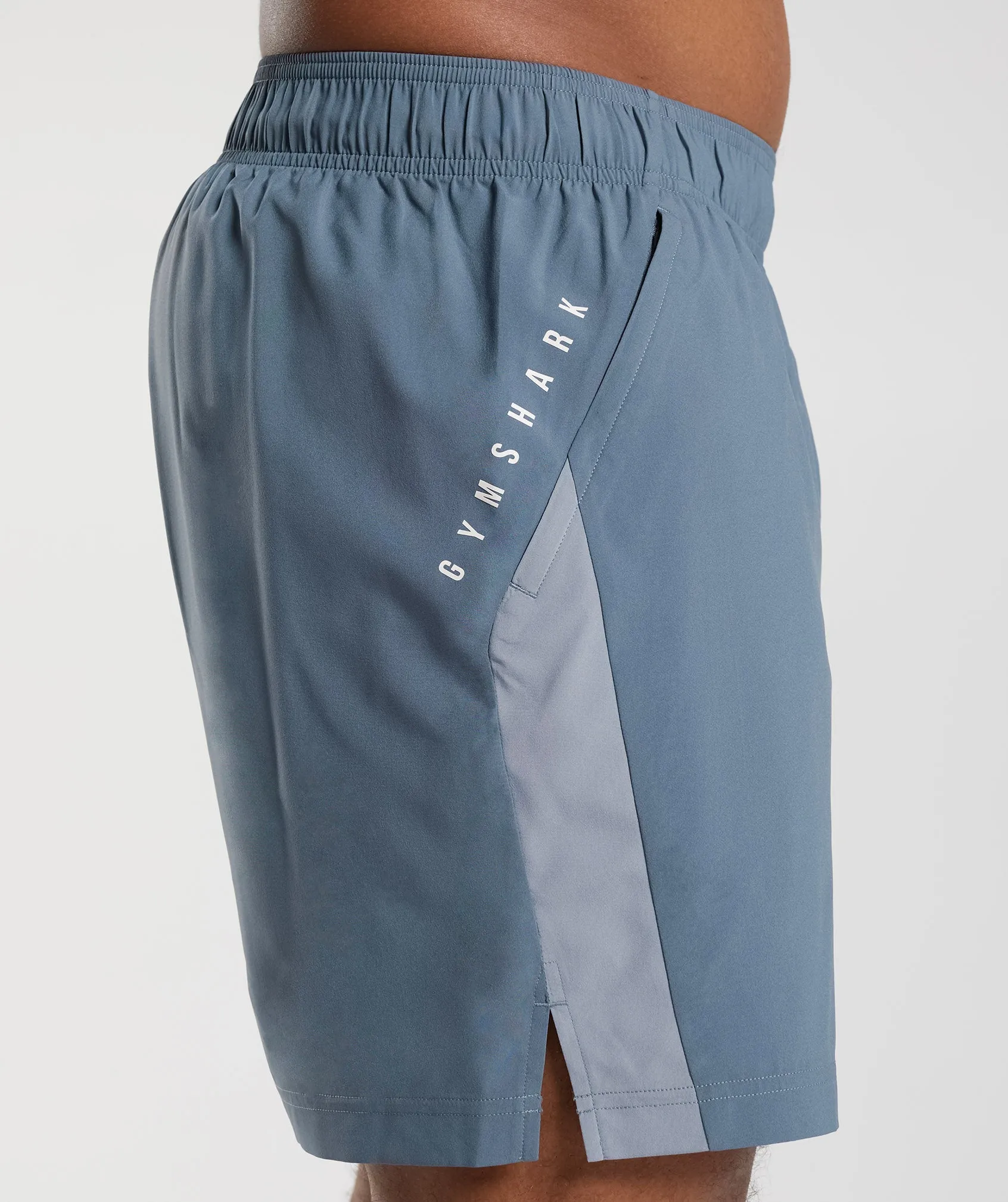 Gymshark Sport Shorts - Evening Blue/Drift Grey sold by Gymshark product image thumbnail 5