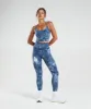 Gymshark Elevate Leggings - Lakeside Blue Spray Dye sold by Gymshark