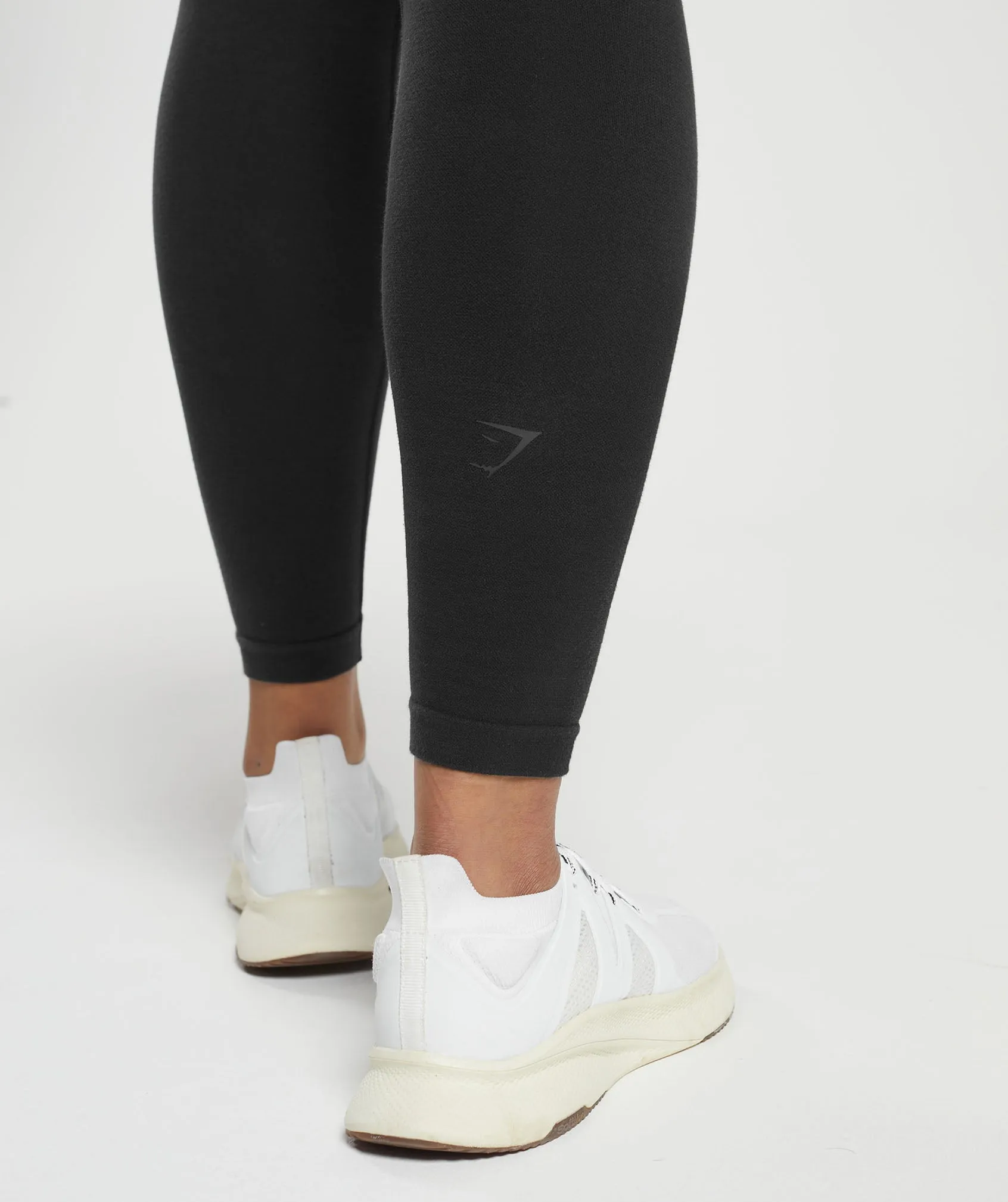 Gymshark Cotton Seamless Leggings - Black sold by Gymshark product image thumbnail 5