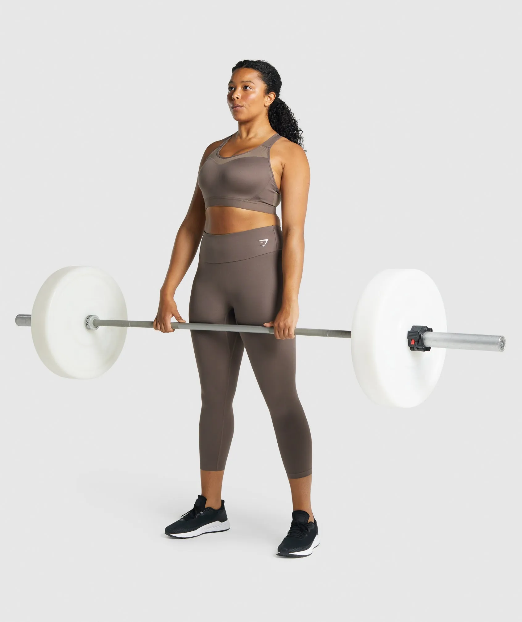 Gymshark Training 7/8 Leggings - Brown sold by Gymshark product image thumbnail 4