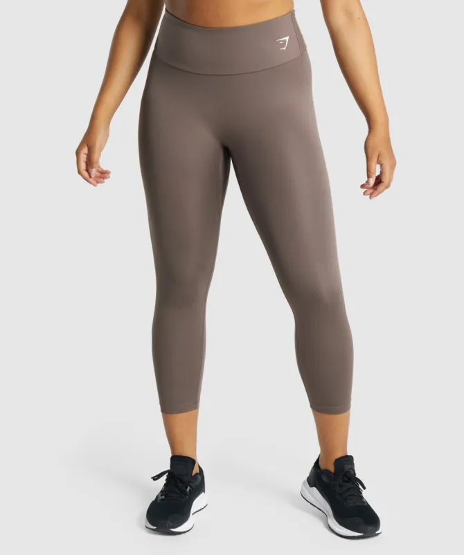 Gymshark Training 7/8 Leggings - Brown sold by Gymshark