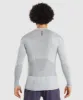 Gymshark Apex Seamless Long Sleeve T-Shirt - Light Grey/Onyx Grey sold by Gymshark