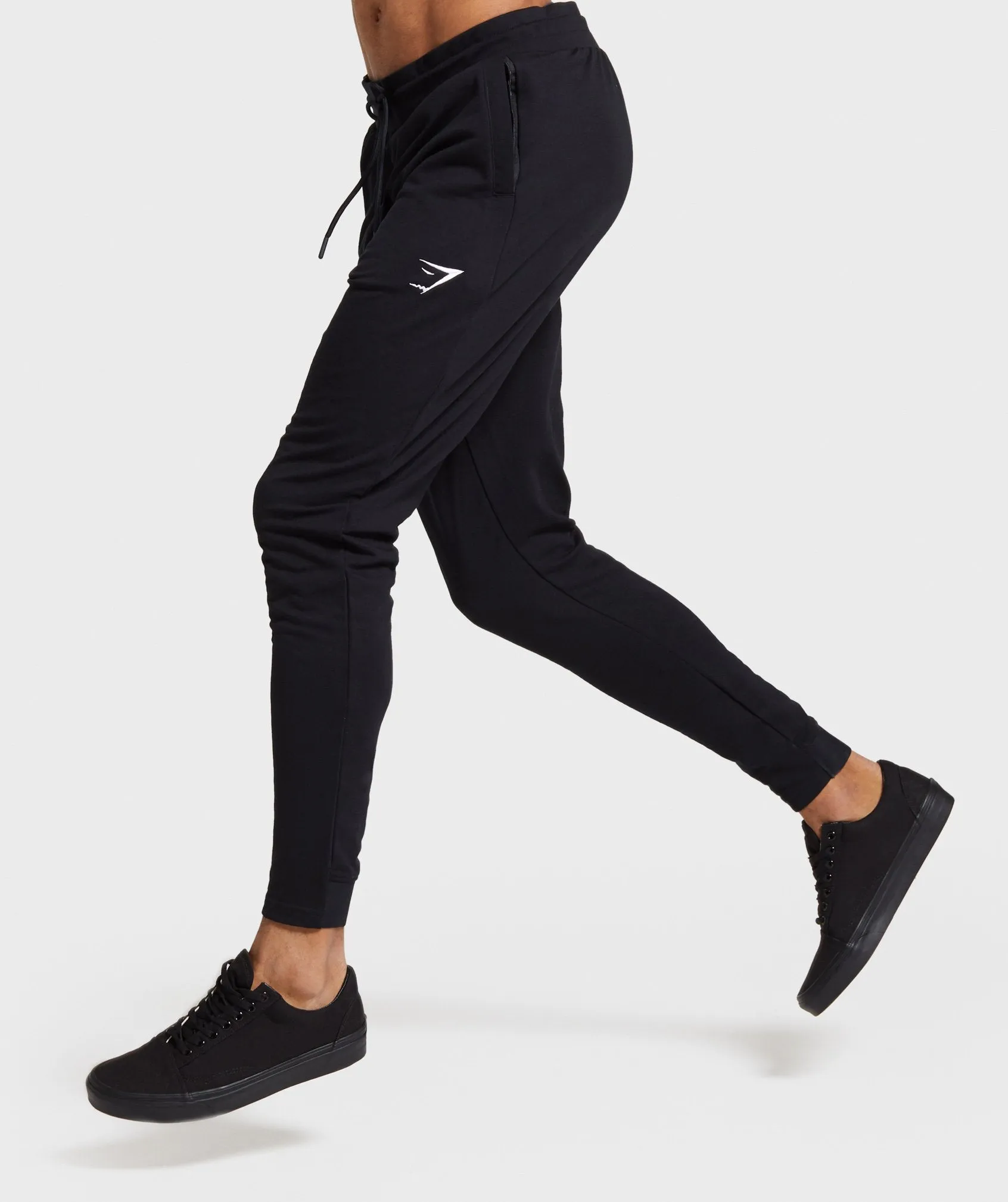 Gymshark Critical Zip Joggers - Black sold by Gymshark product image thumbnail 3
