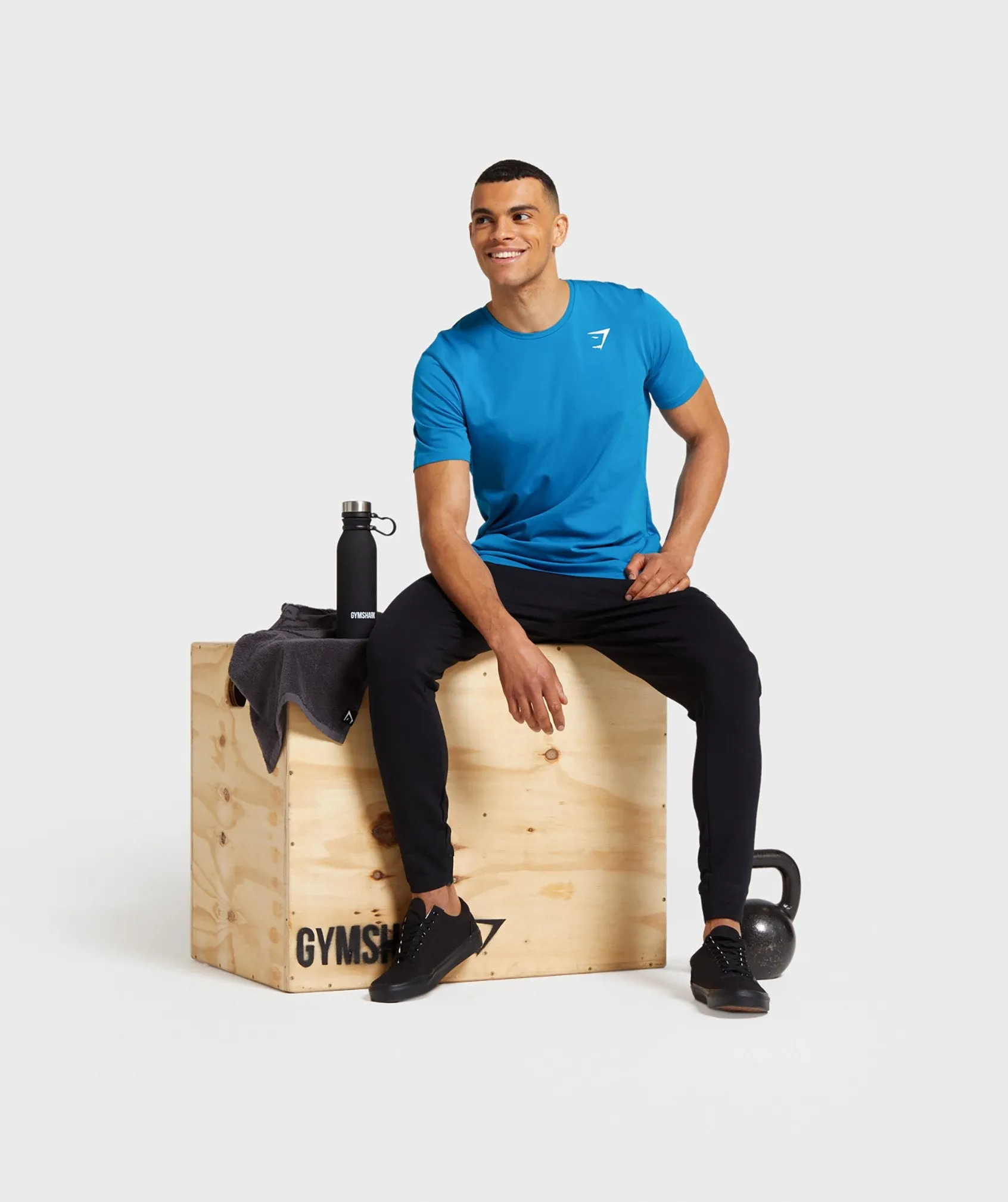 Gymshark Critical Zip Joggers - Black sold by Gymshark product image thumbnail 4