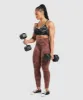 Gymshark Waist Support Leggings - Cherry Brown Print sold by Gymshark