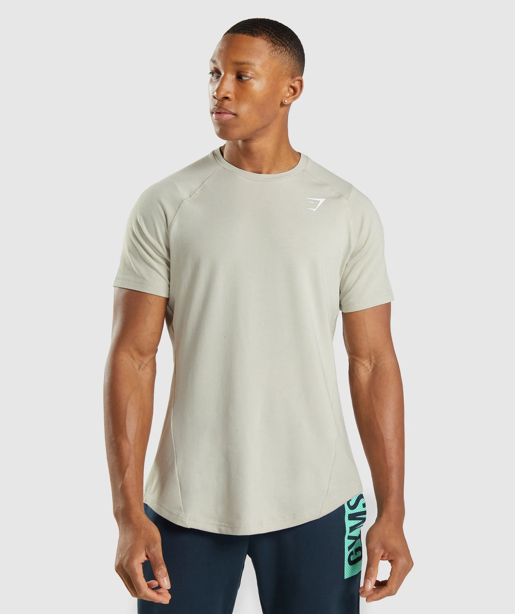 Gymshark Bold T-Shirt - Pebble Grey sold by Gymshark