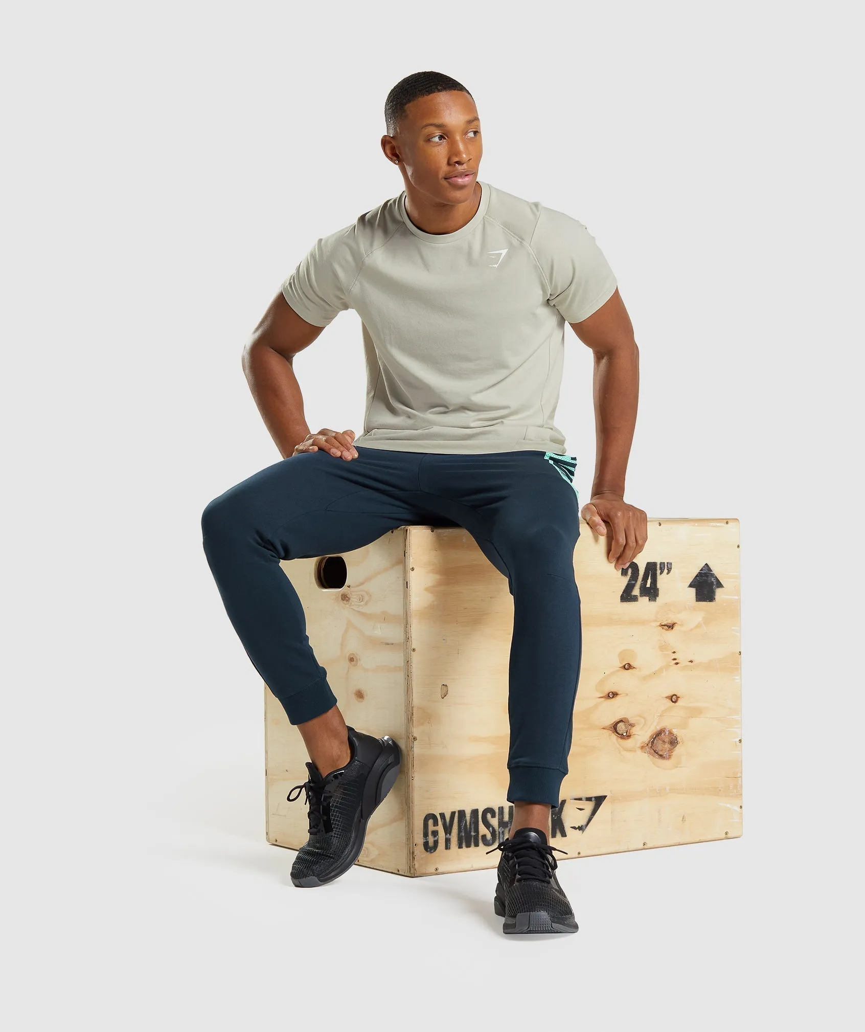 Gymshark Bold T-Shirt - Pebble Grey sold by Gymshark product image thumbnail 4