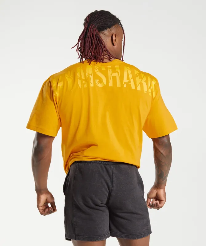 Gymshark Power T-Shirt - Sunny Yellow made by Gymshark