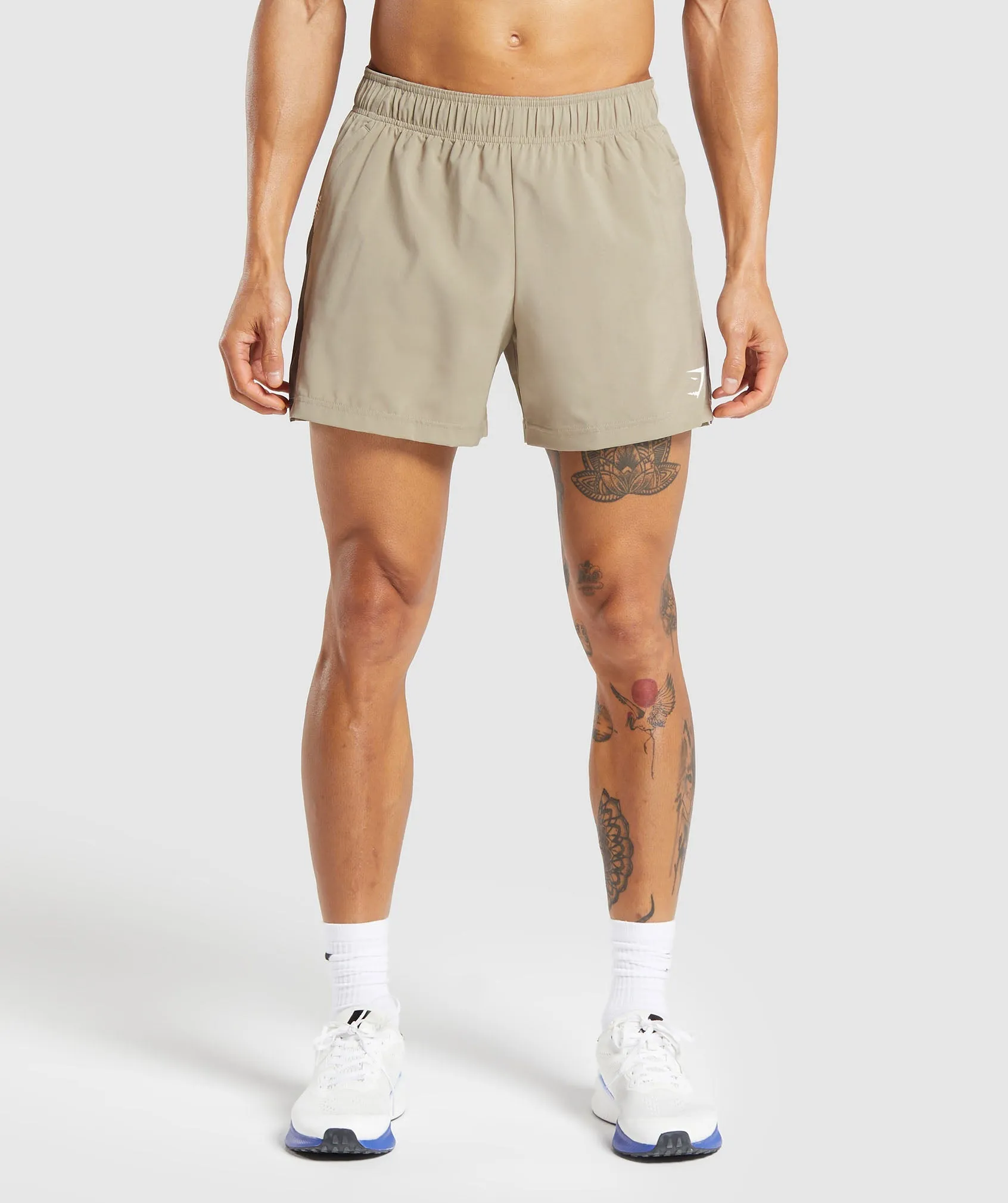 Gymshark Sport 5" Shorts - Sand Brown/Camo Brown sold by Gymshark product image thumbnail 2