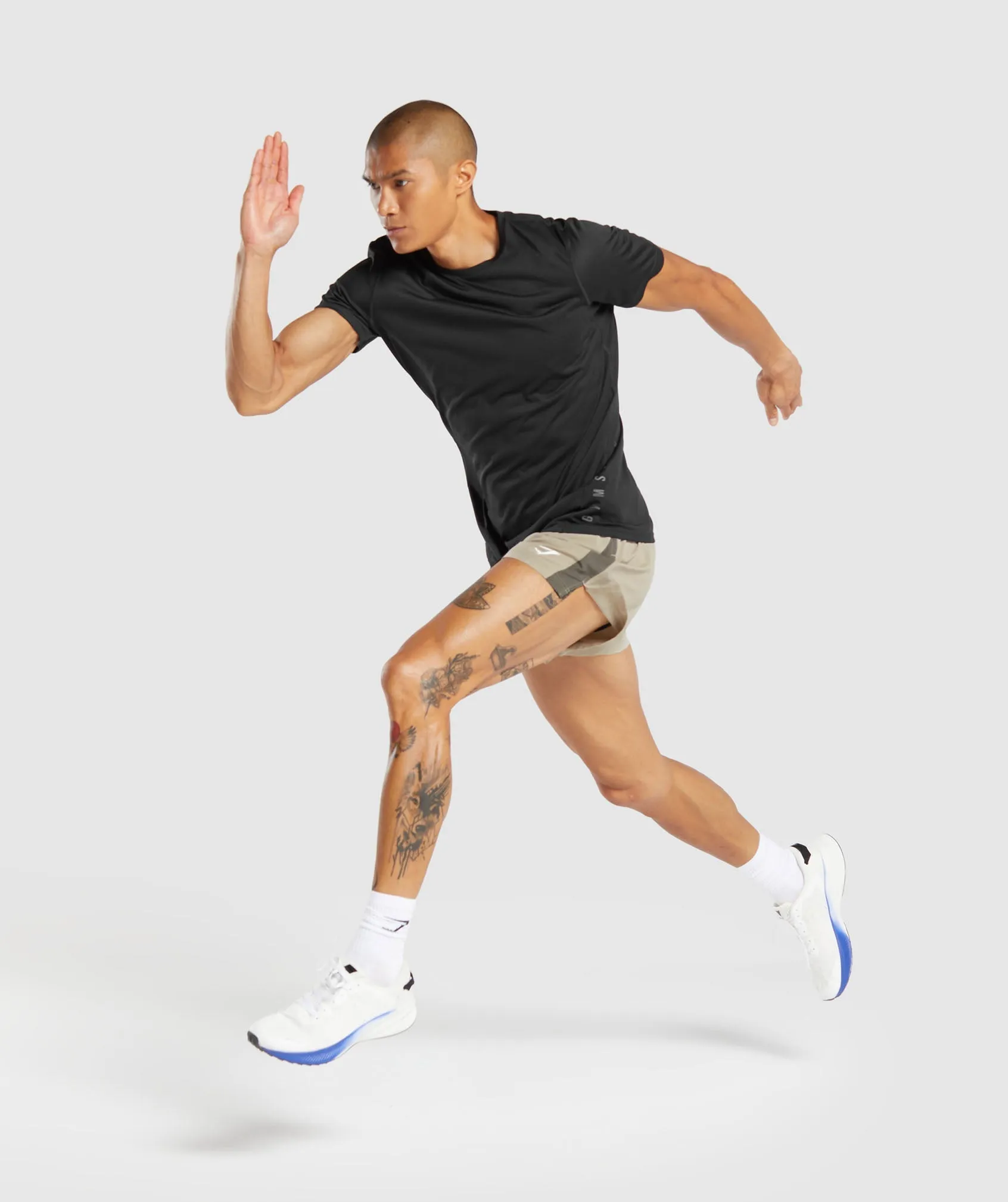 Gymshark Sport 5" Shorts - Sand Brown/Camo Brown sold by Gymshark product image thumbnail 4