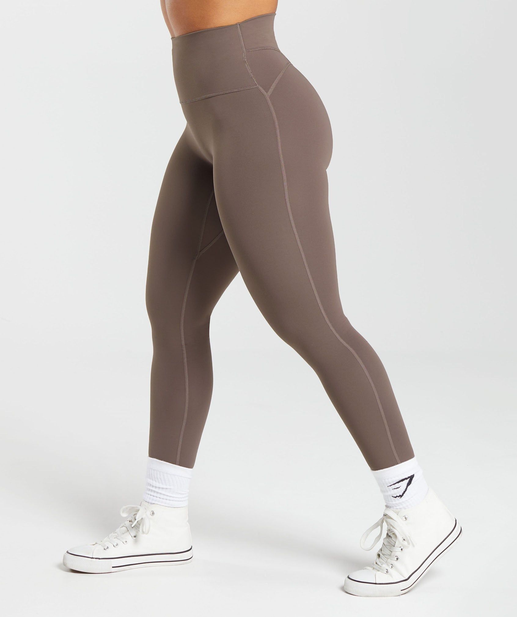 Gymshark Legacy Leggings - Walnut Mauve sold by Gymshark product image thumbnail 3