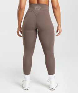 Gymshark Legacy Leggings - Walnut Mauve sold by Gymshark