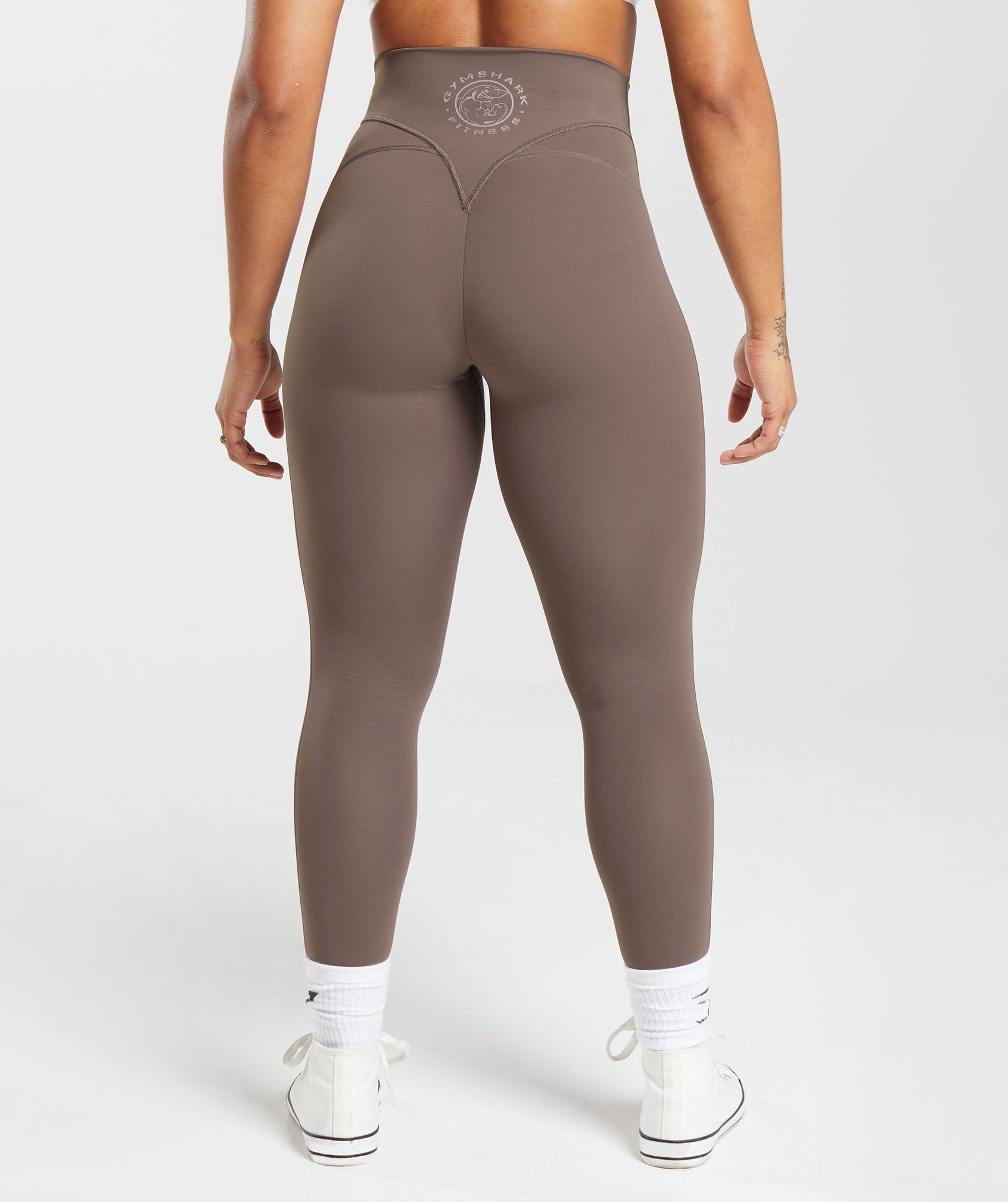 Gymshark Legacy Leggings - Walnut Mauve sold by Gymshark product image thumbnail 2