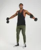 Gymshark React Stringer - Black sold by Gymshark