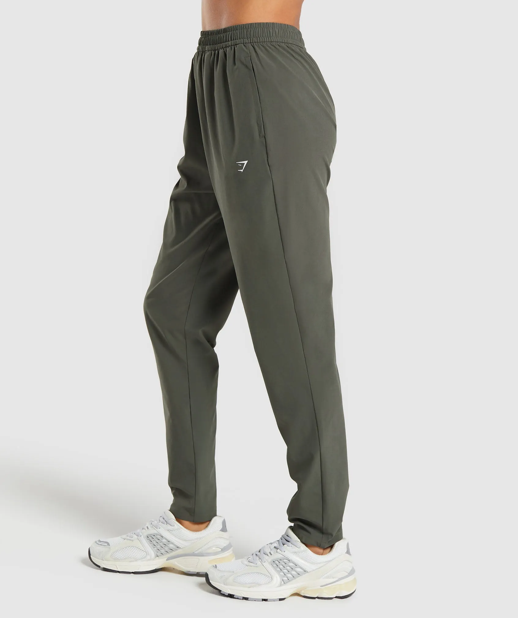Gymshark Everyday Woven Pant - Strength Green sold by Gymshark product image thumbnail 3