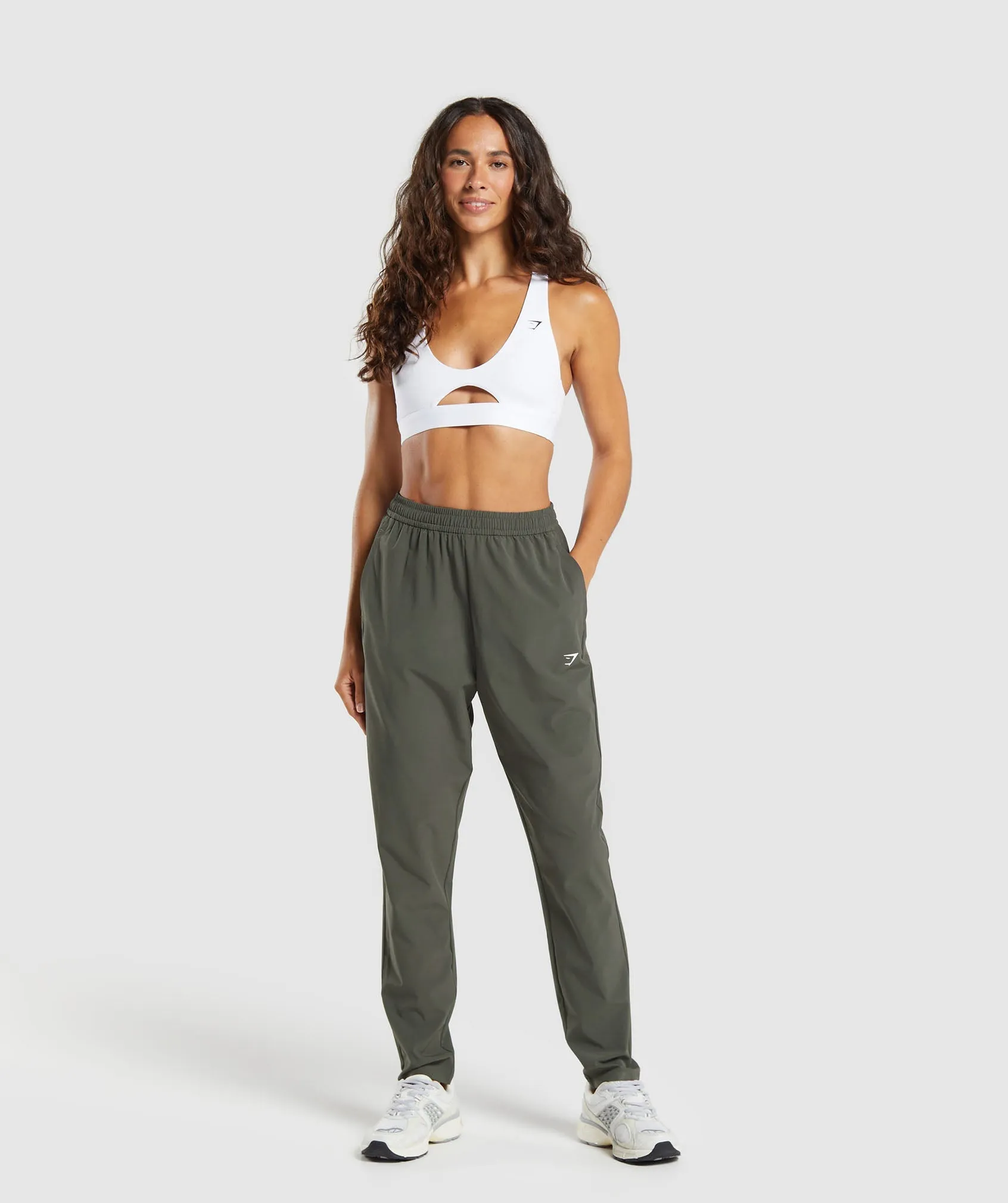 Gymshark Everyday Woven Pant - Strength Green sold by Gymshark product image thumbnail 4