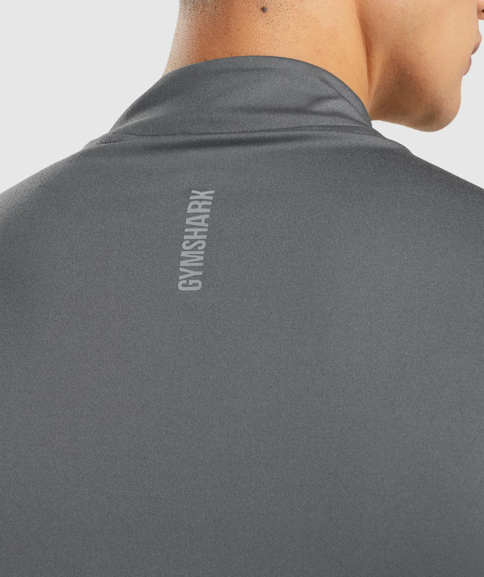 Gymshark Speed 1/4 Zip Pullover - Charcoal sold by Gymshark product image thumbnail 5
