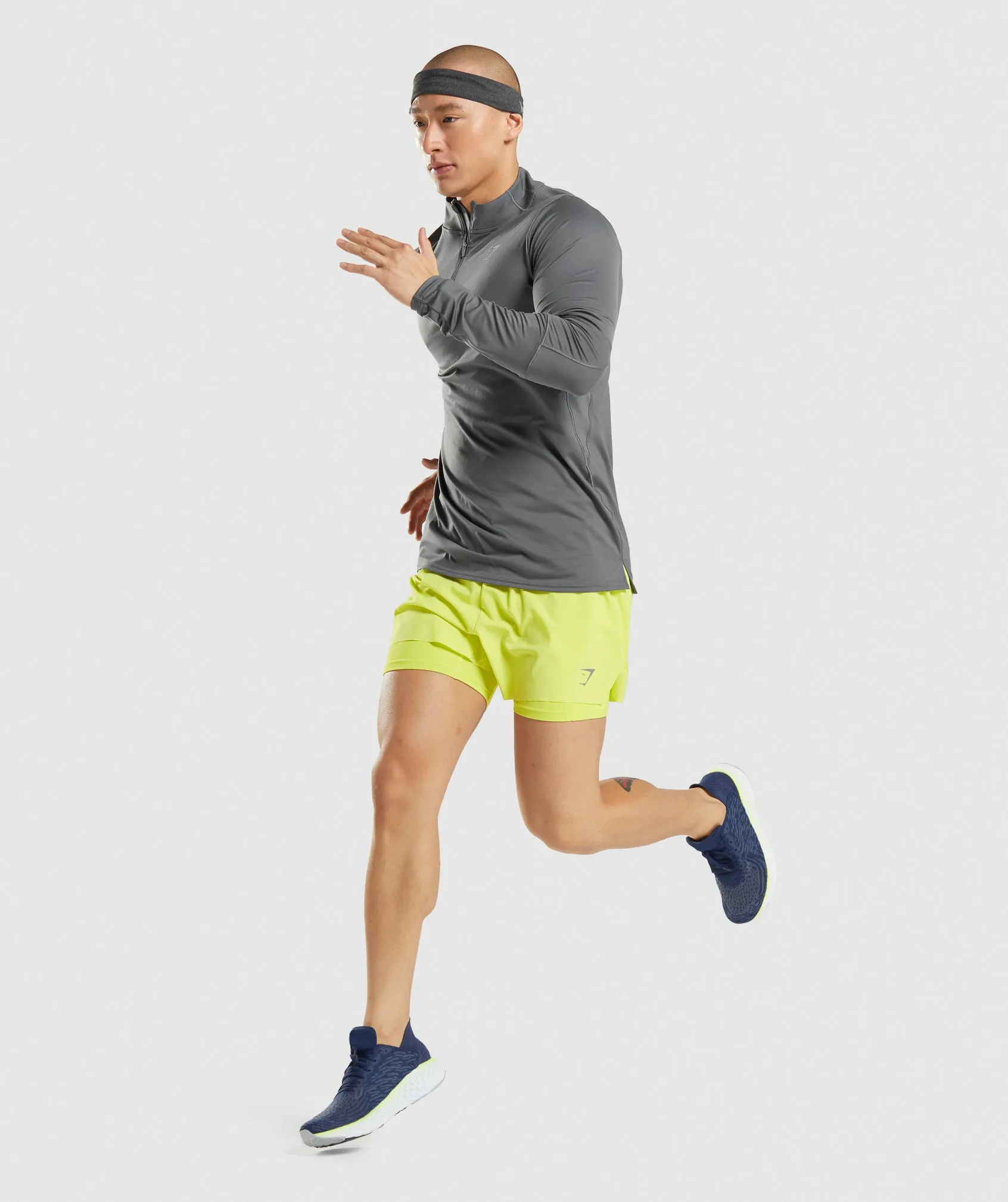 Gymshark Speed 1/4 Zip Pullover - Charcoal sold by Gymshark product image thumbnail 4