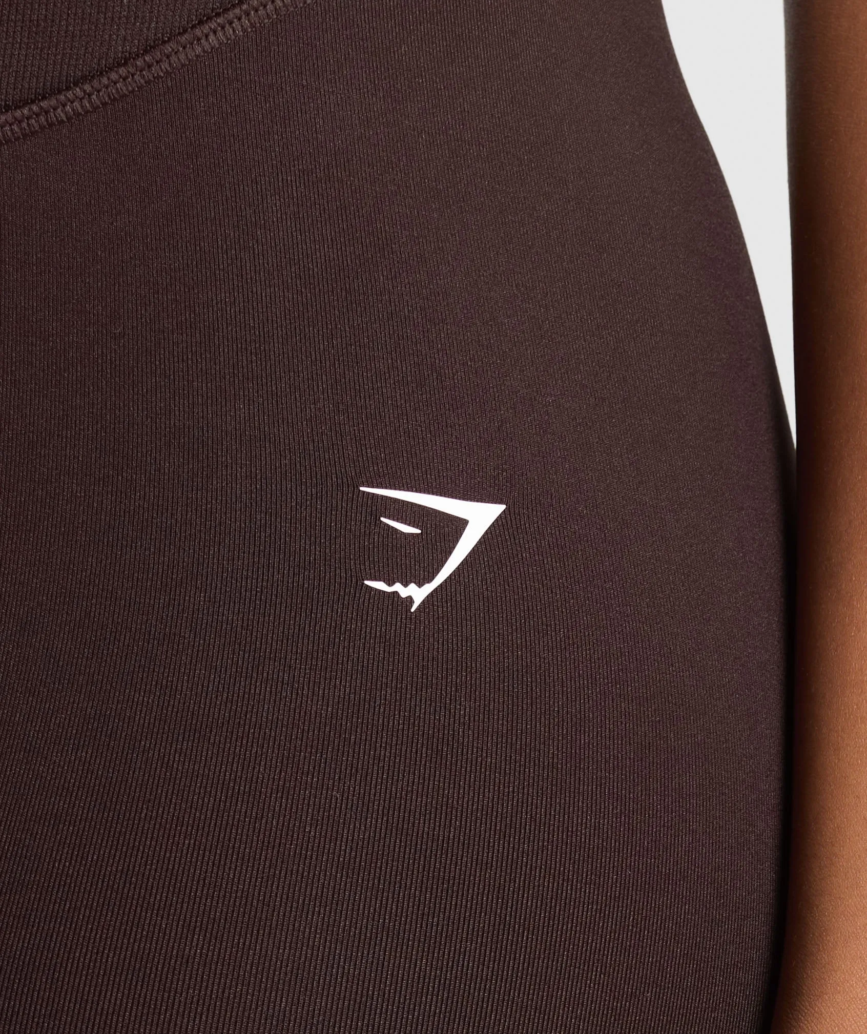 Gymshark Sweat Seamless Shorts - Heritage Brown sold by Gymshark product image thumbnail 5