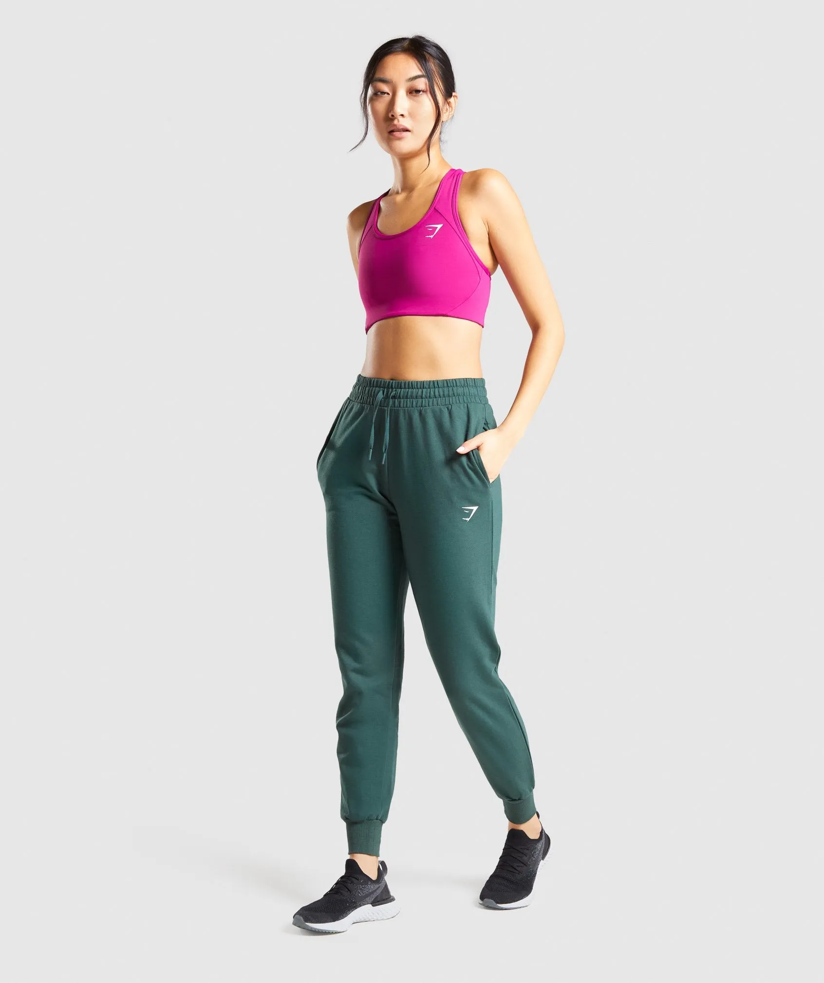 Gymshark Training Joggers - Dark Green sold by Gymshark product image thumbnail 4
