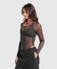 Gymshark Elevate Mesh Bodysuit - Black sold by Gymshark