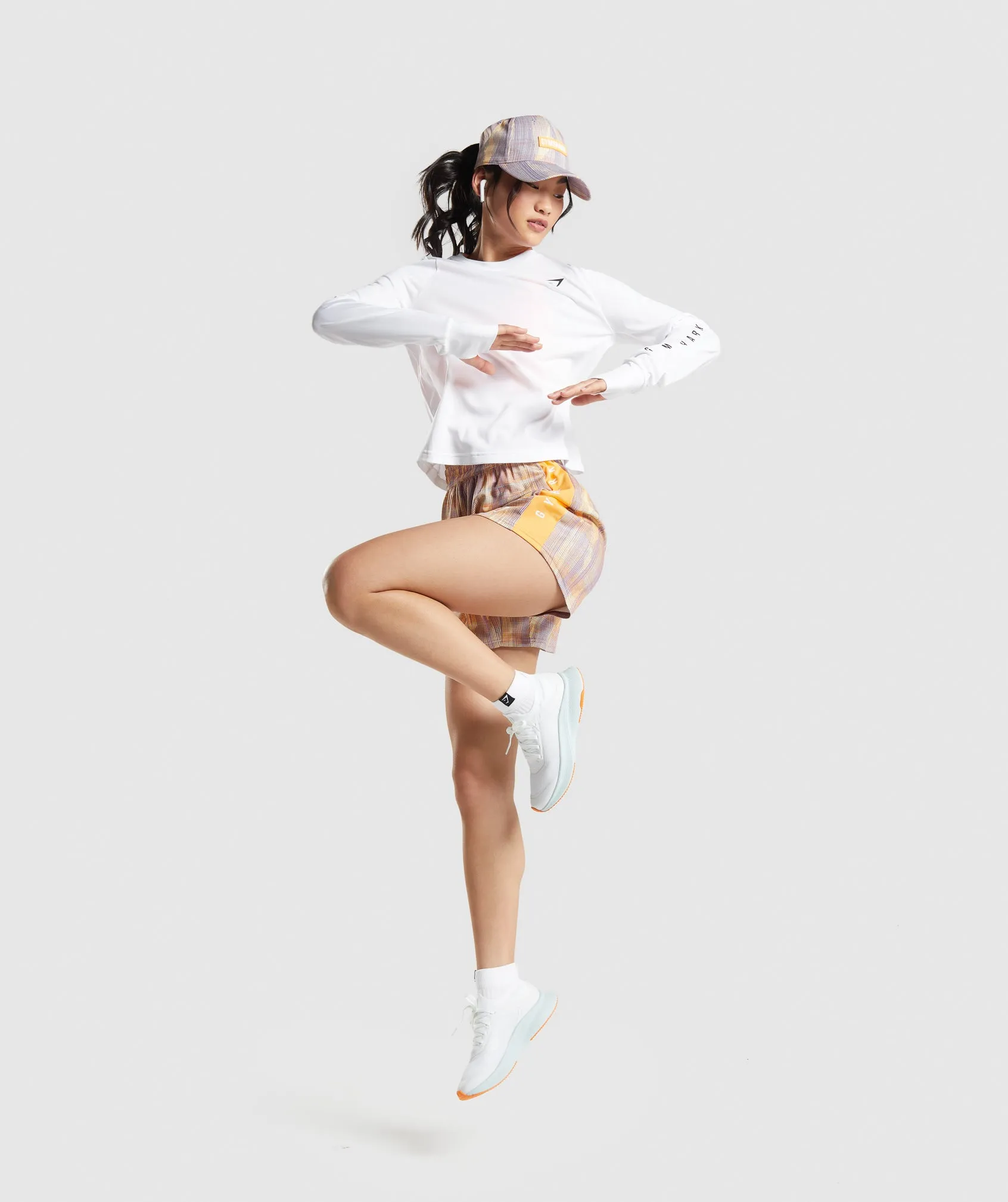 Gymshark Sport Loose Long Sleeve T-Shirt - White sold by Gymshark product image thumbnail 4