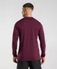 Gymshark Arrival Marl Long Sleeve T-Shirt - Plum Pink/Plum Brown Marl sold by Gymshark