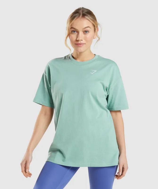 Gymshark Training Oversized T-Shirt - Maya Blue sold by Gymshark