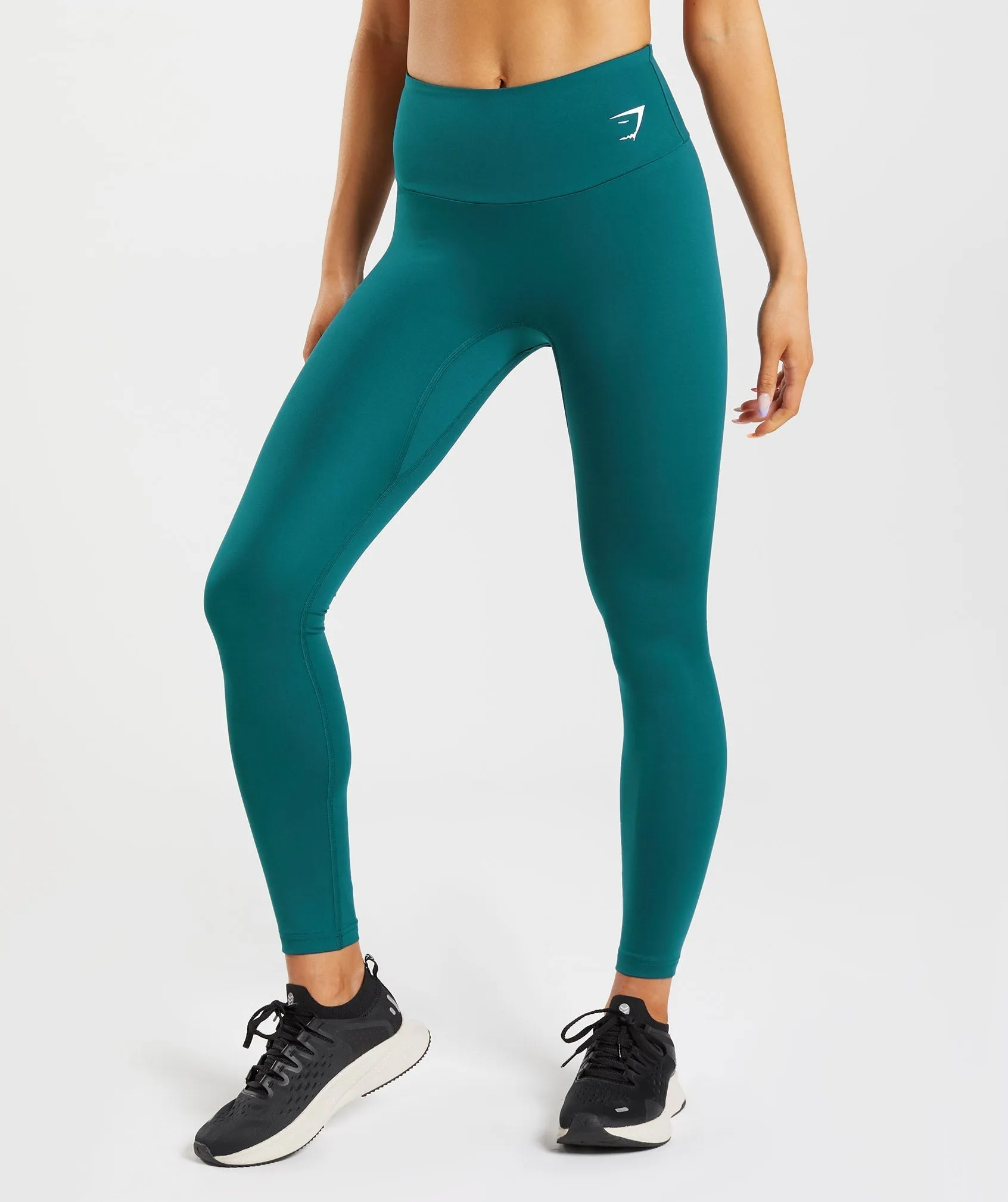 Gymshark Fraction Leggings - Winter Teal sold by Gymshark product image thumbnail 2