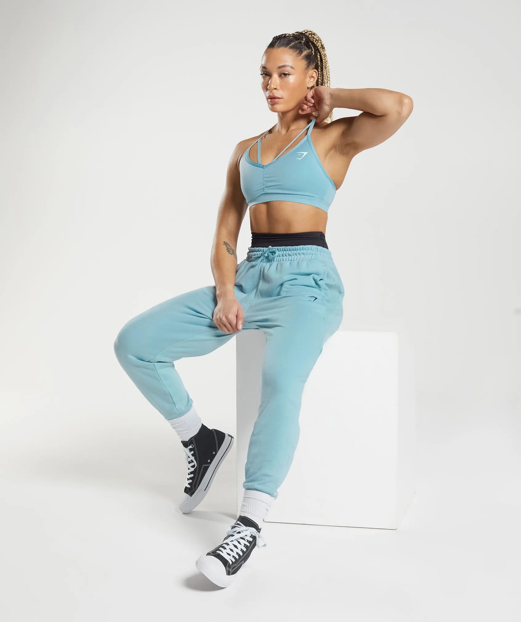 GS Power Joggers - Iceberg Blue sold by Gymshark product image thumbnail 4