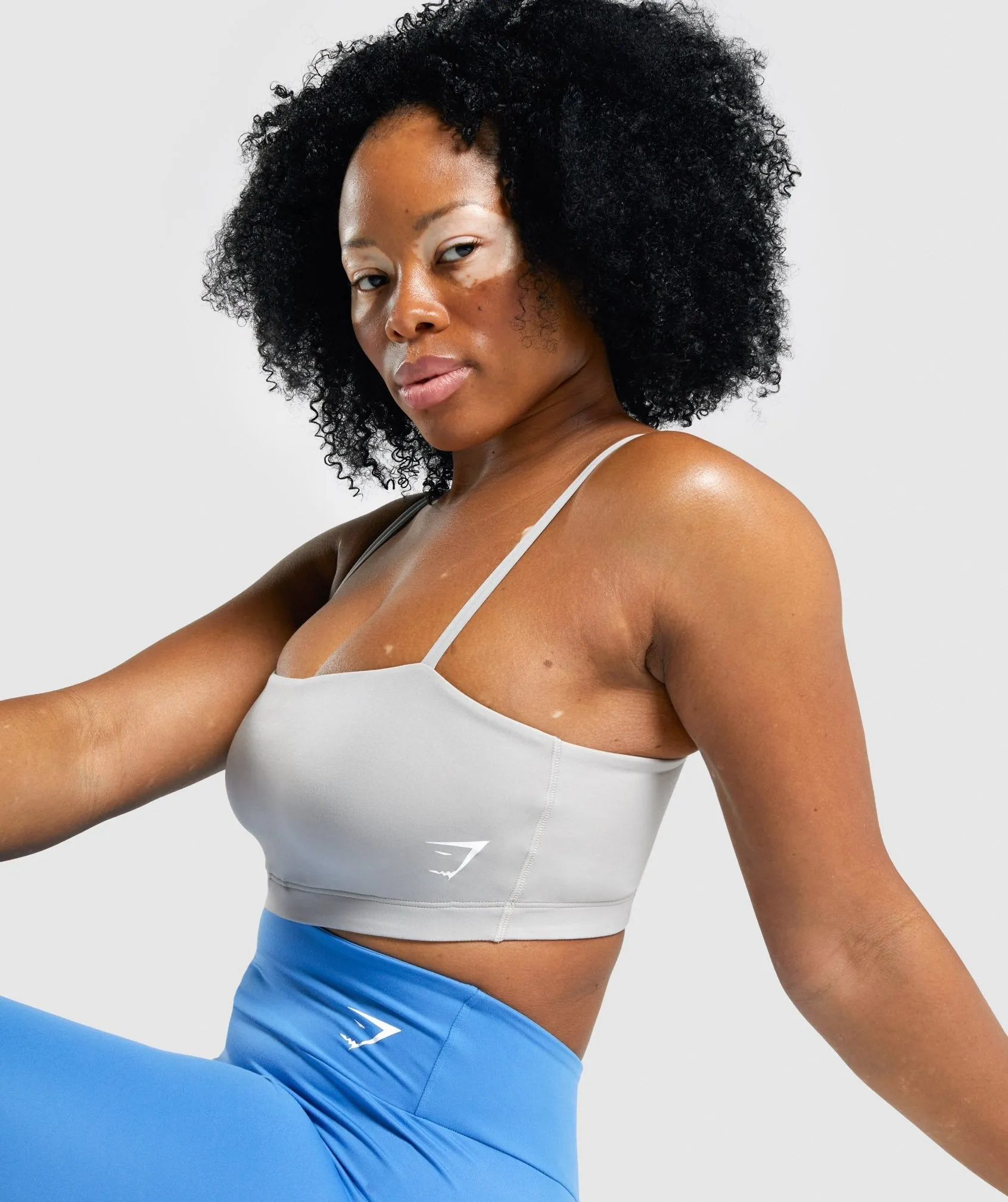 Gymshark Bandeau Sports Bra - Grey sold by Gymshark product image thumbnail 5