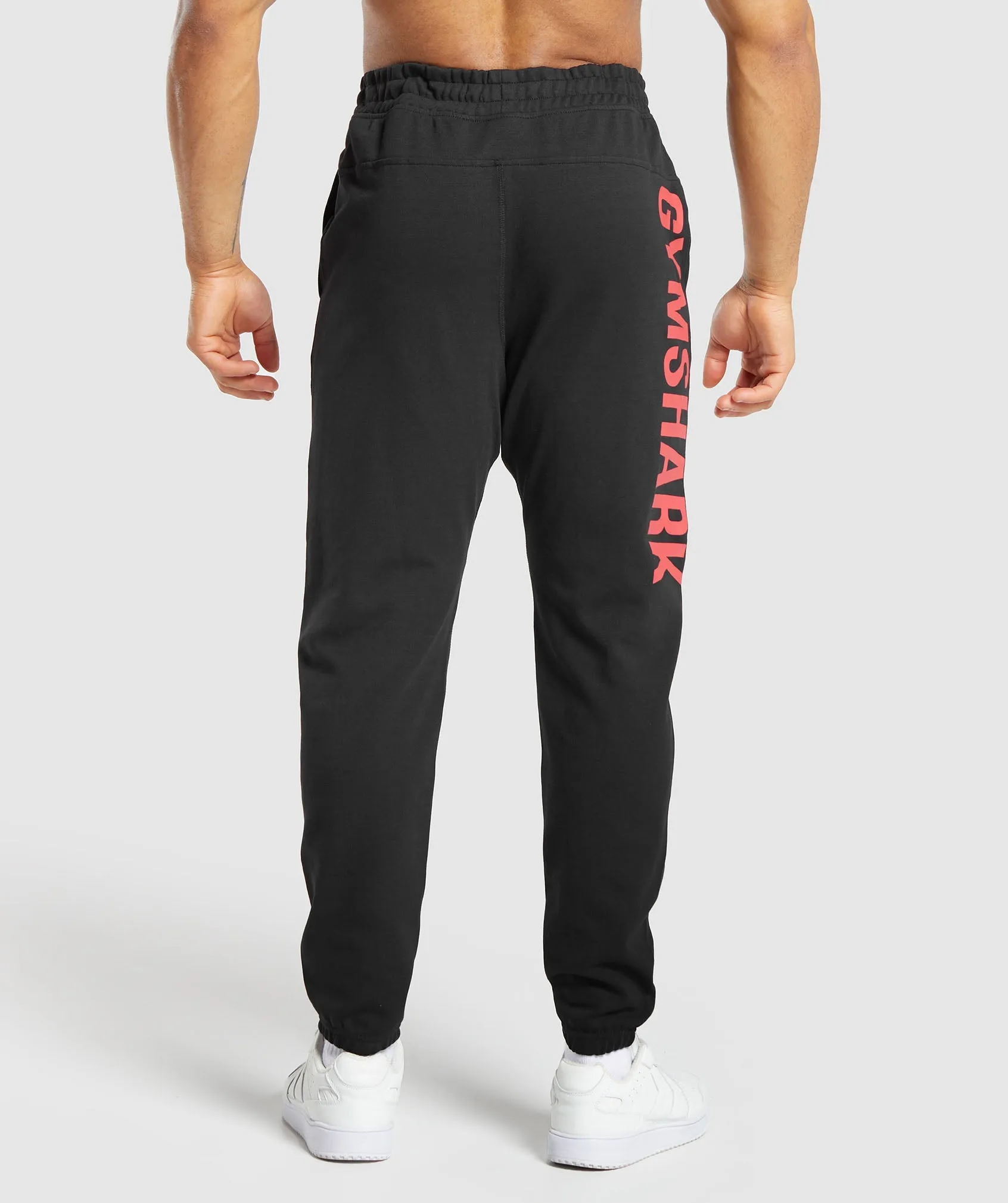 Gymshark Impact Joggers - Black/Vivid Red sold by Gymshark product image thumbnail 3